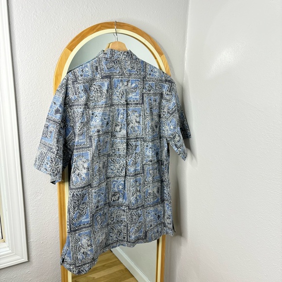 The Hawaiian Original 200th Anniversary coffee print short sleeved button up - Picture 6 of 8